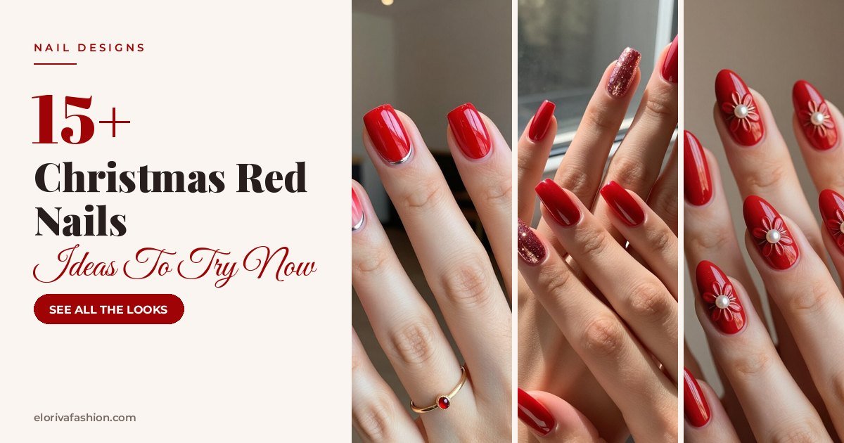 Christmas Red Nails ideas