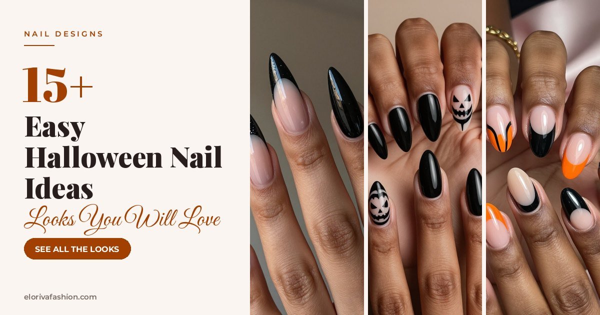 Easy Halloween Nail Ideas ideas