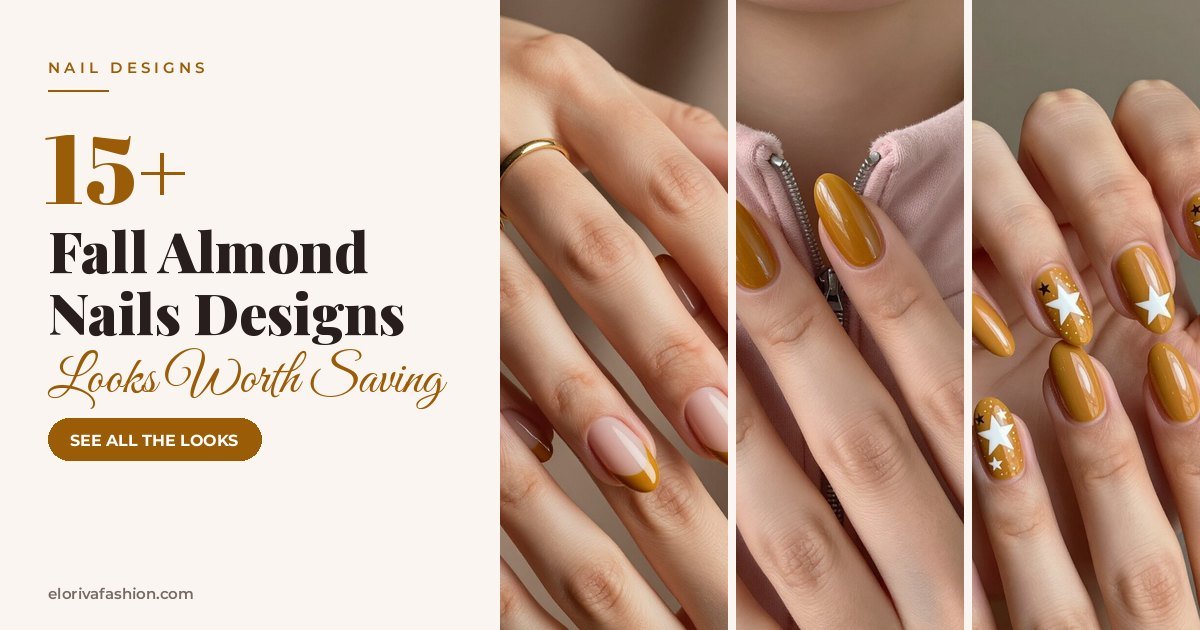 Fall Almond Nails Designs ideas