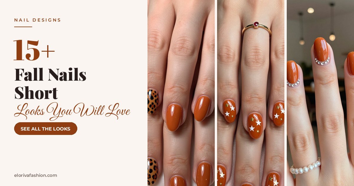 Fall Nails Short ideas