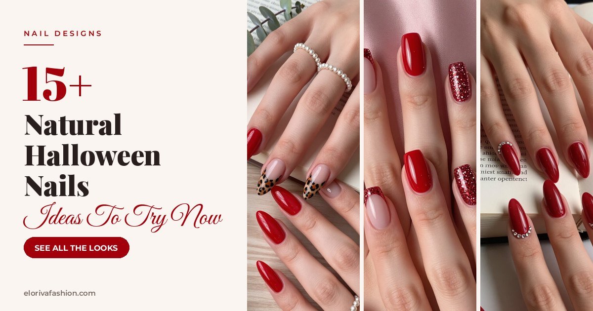 Natural Halloween Nails ideas