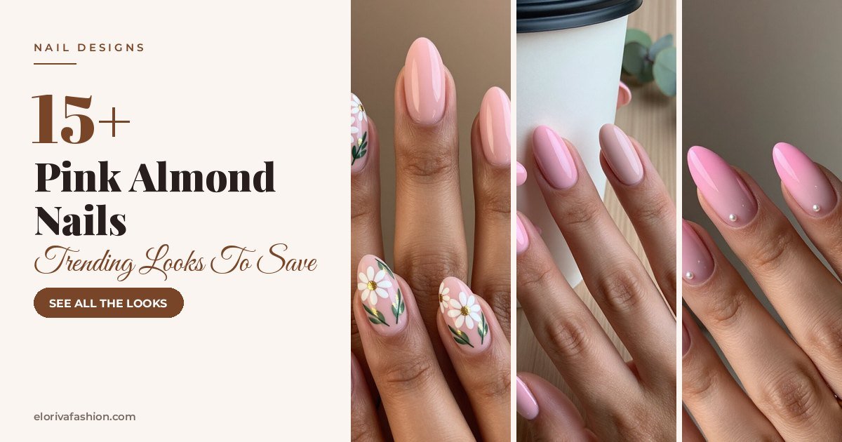 Pink Almond Nails ideas
