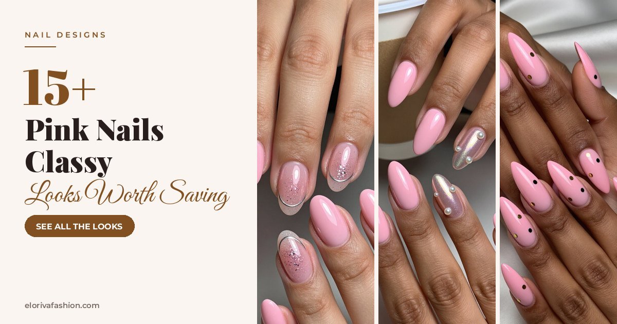 Pink Nails Classy ideas
