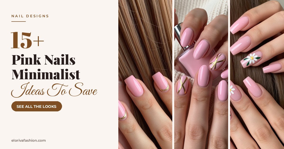 Pink Nails Minimalist ideas