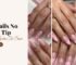 Pink Nails No French Tip ideas
