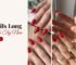Red Nails Long ideas