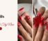 Red Nails Square ideas
