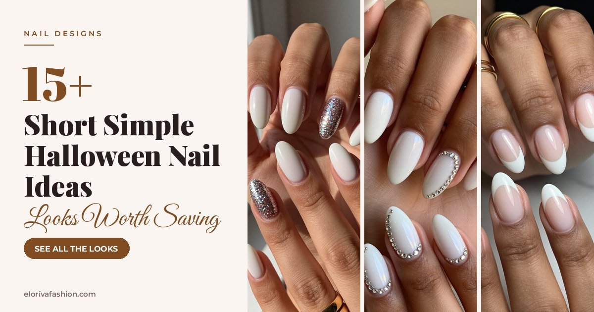 Short Simple Halloween Nail Ideas ideas