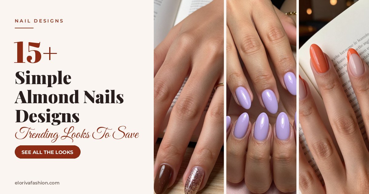Simple Almond Nails Designs ideas