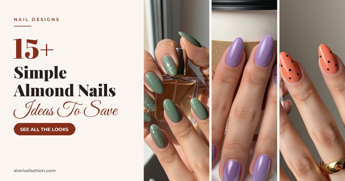 Simple Almond Nails ideas