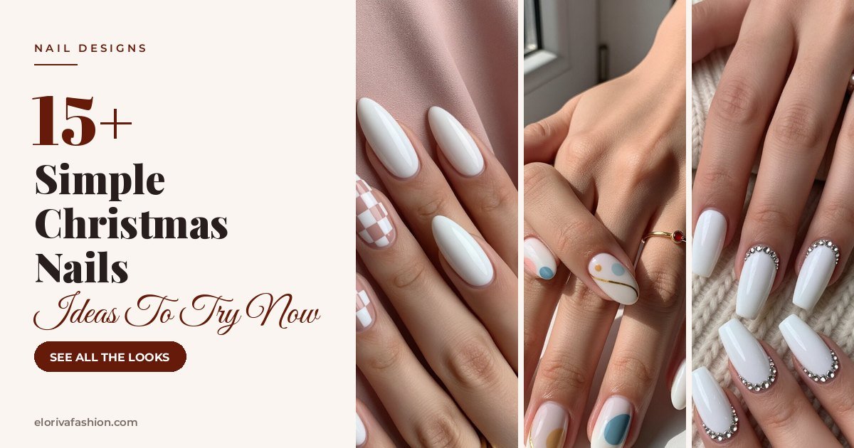 Simple Christmas Nails ideas
