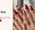 Simple Red Nails ideas