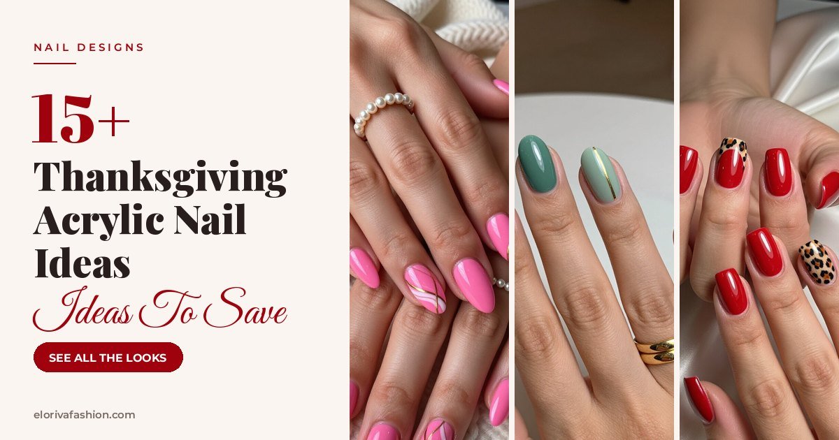 Thanksgiving Acrylic Nail Ideas ideas