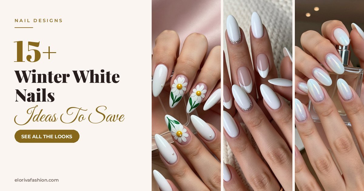 Winter White Nails ideas