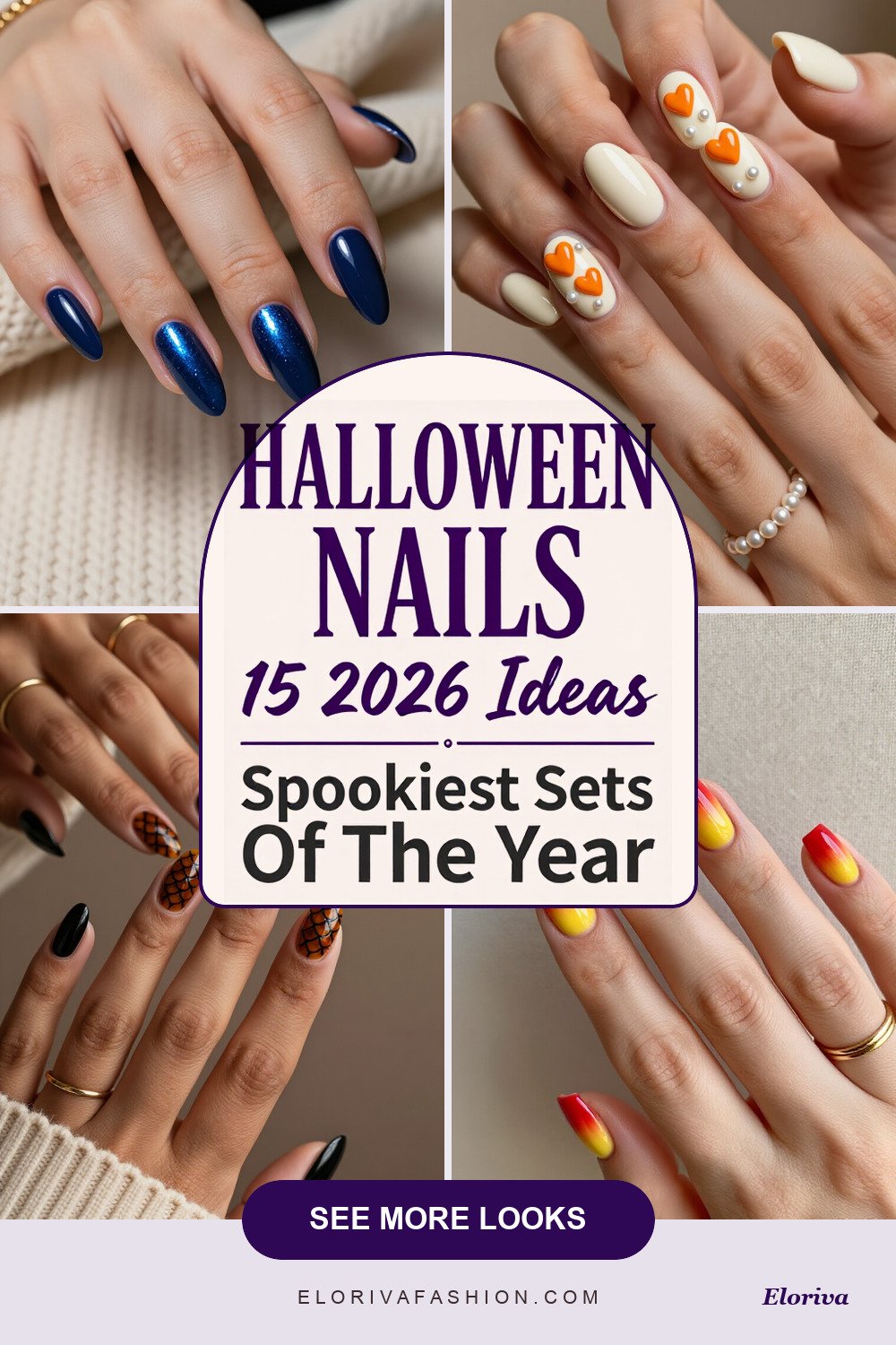 2026 halloween acrylic nails ideas - save this pin