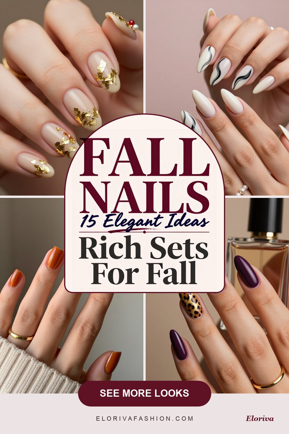 classy fall nail ideas ideas - save this pin