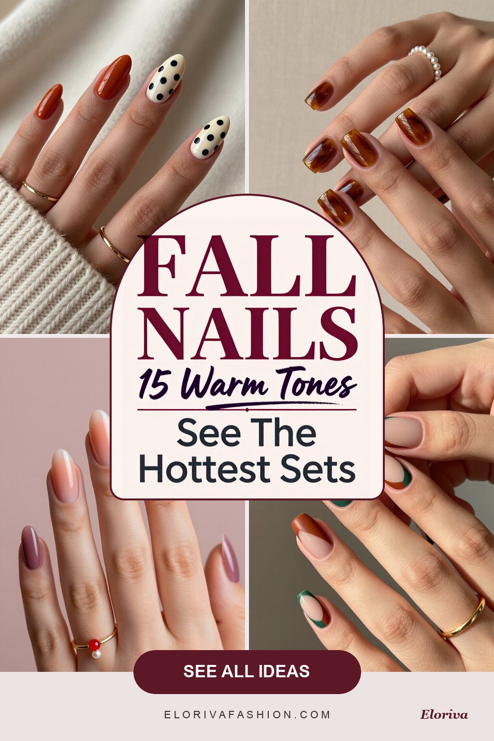 fall nail color trends ideas - save this pin