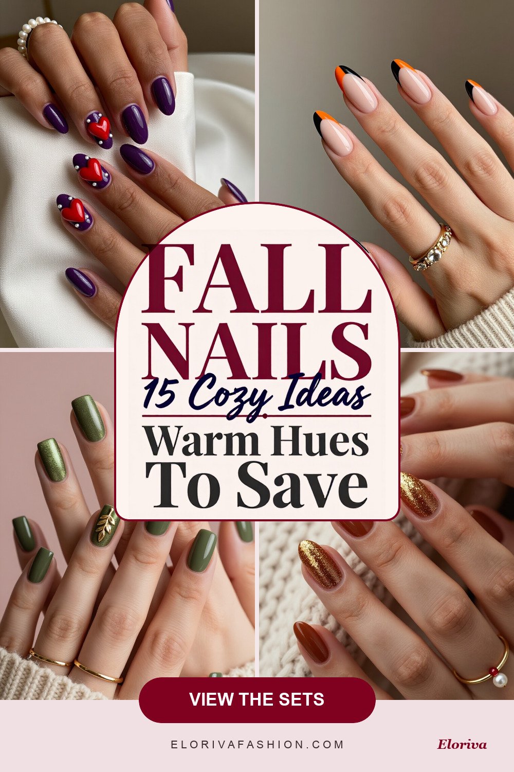 fall nail colors ideas - save this pin