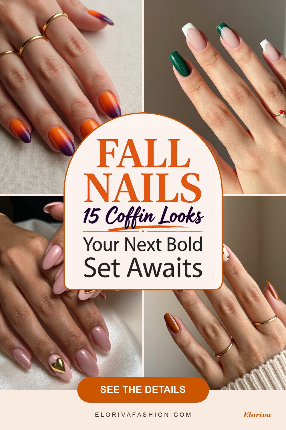 fall nails coffin ideas - save this pin
