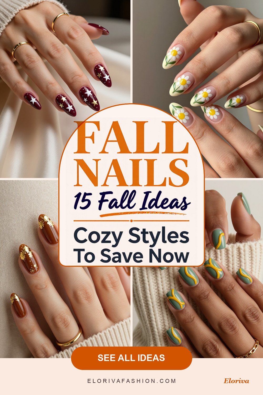 fall nails cute ideas - save this pin