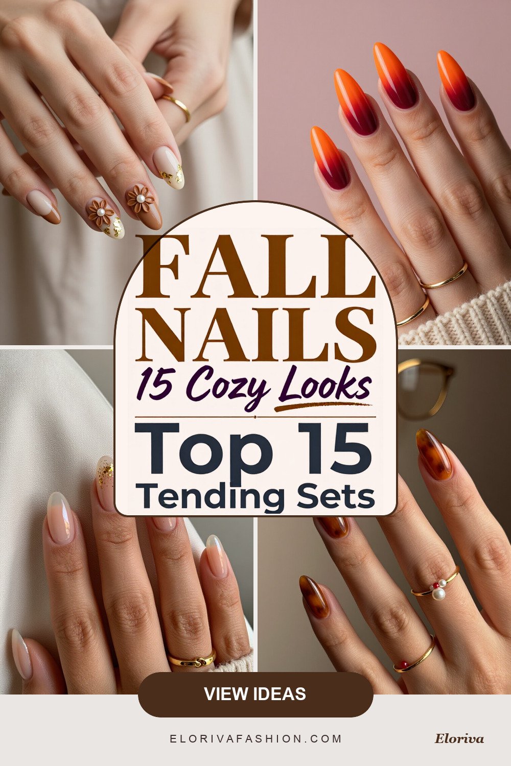 fall nails ideas autumn ideas - save this pin