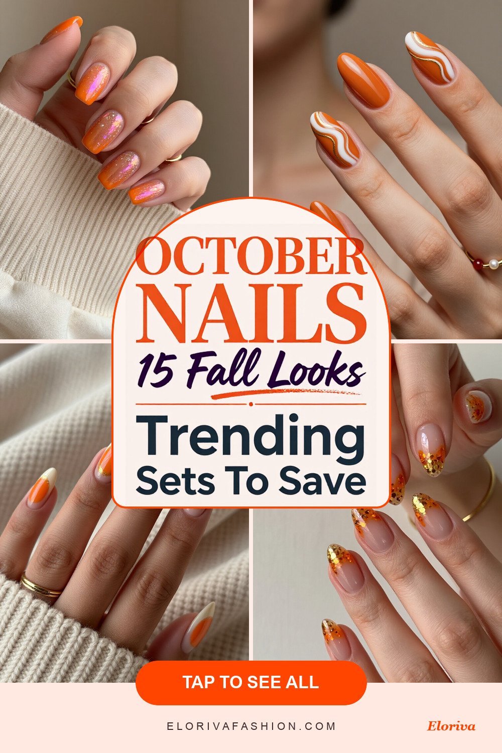 october nail ideas ideas - save this pin