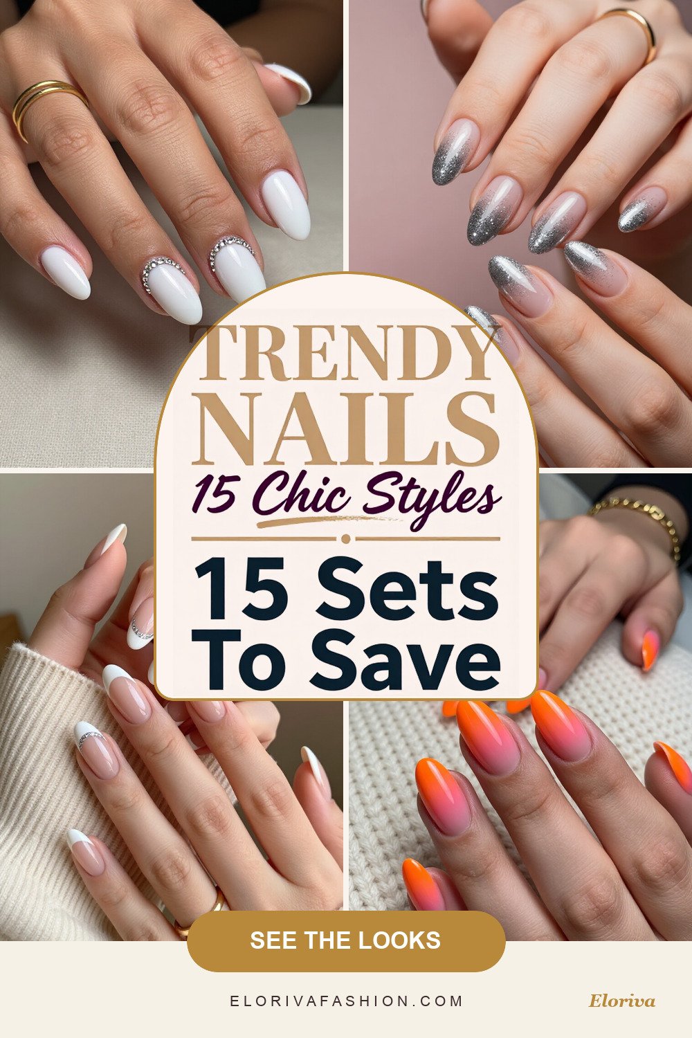 short almond nails designs ideas - save this pin