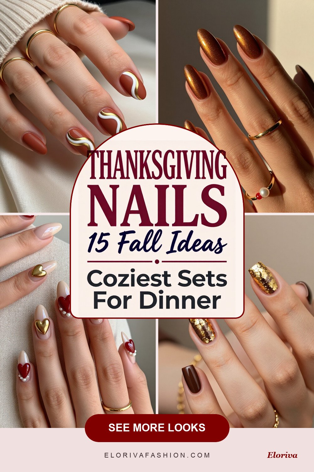 thanksgiving nails ideas ideas - save this pin