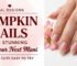 Fall Pumpkin Nails ideas