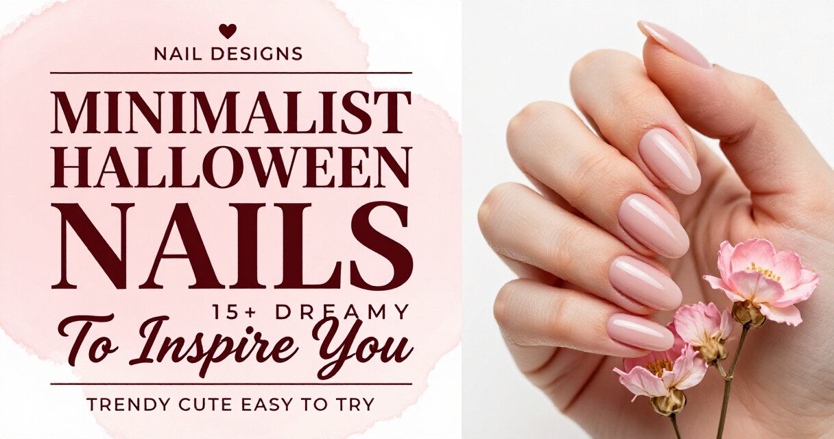 Minimalist Halloween Nails ideas