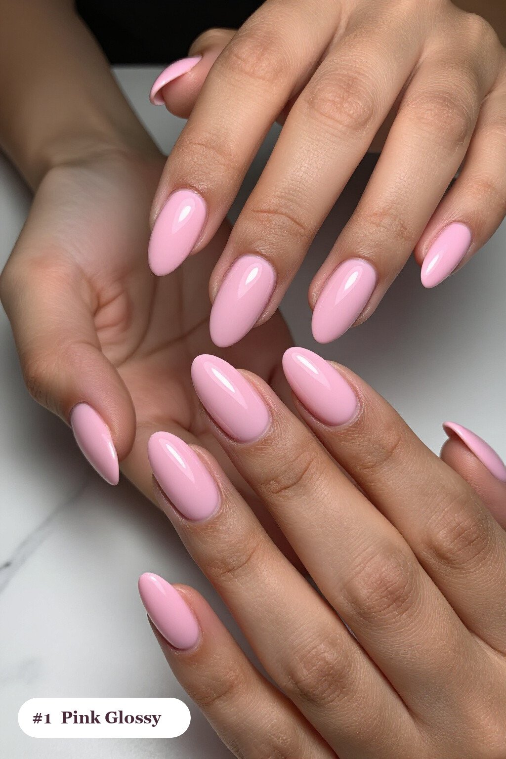 Mirror‑Glossy Medium Almond Pink Nails: The Ultimate 2026 Showstopper - pink almond nails
