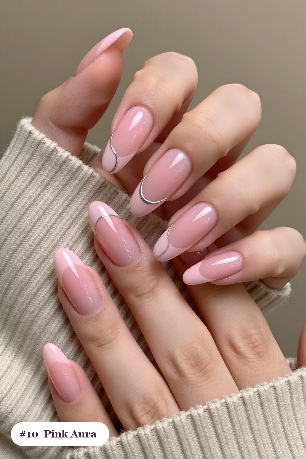 Long Coffin Pink Nails with Glowing Airbrushed Aura: Best Shades for Every Season - pink nails classy Long Coffin Pink Nails with Glowing Airbrushed Aura: Best Shades for Every Season - pink nails classy