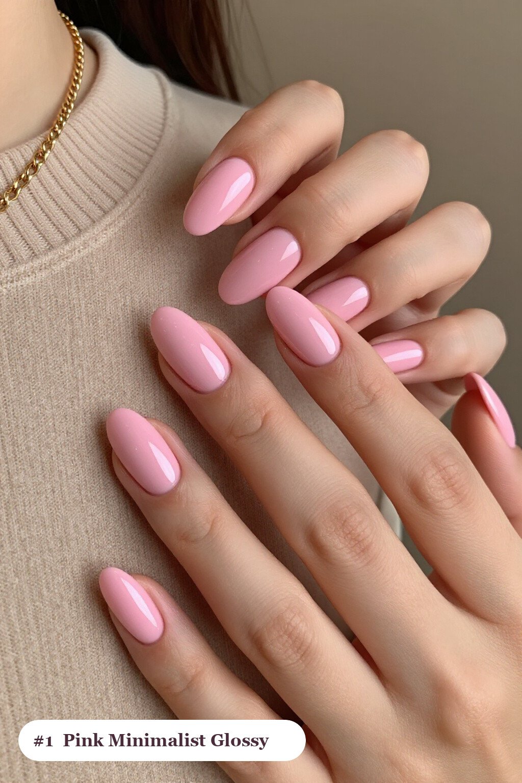 Pink Nails Minimalist Mirror‑Gloss Almond Shape for Fresh Spring - pink nails minimalist Pink Nails Minimalist Mirror‑Gloss Almond Shape for Fresh Spring - pink nails minimalist