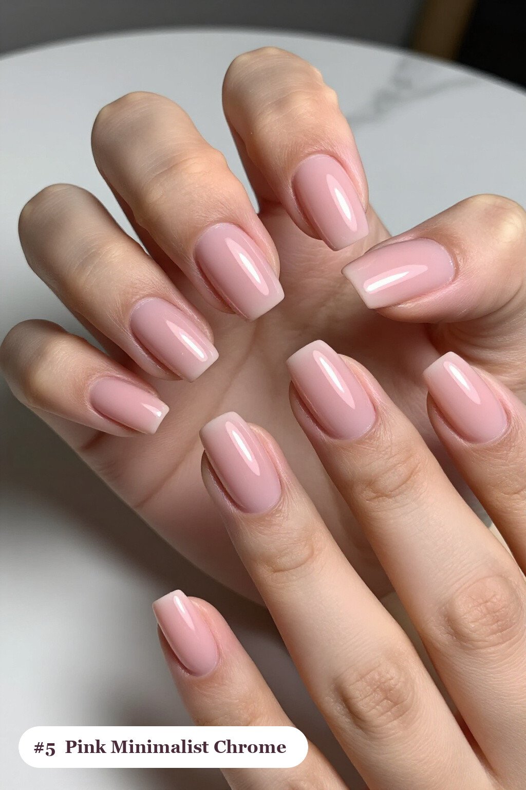 Liquid Chrome Mirror Short Square Pink Nails: How to Make Them Last Longer - pink nails minimalist Liquid Chrome Mirror Short Square Pink Nails: How to Make Them Last Longer - pink nails minimalist