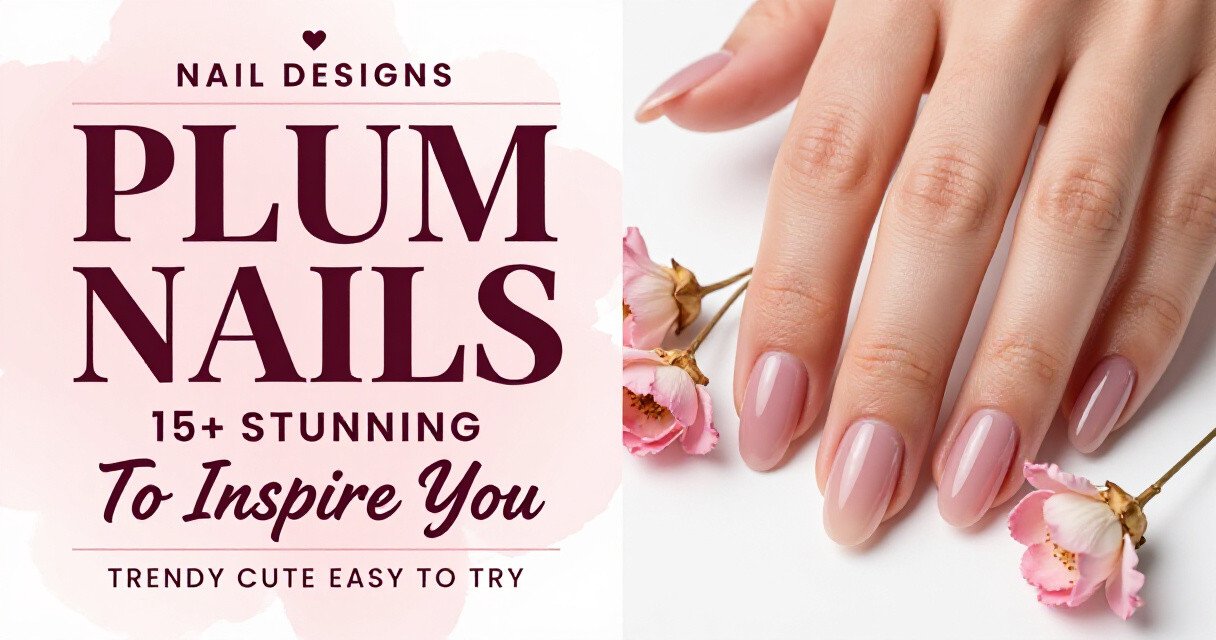 Plum Fall Nails ideas