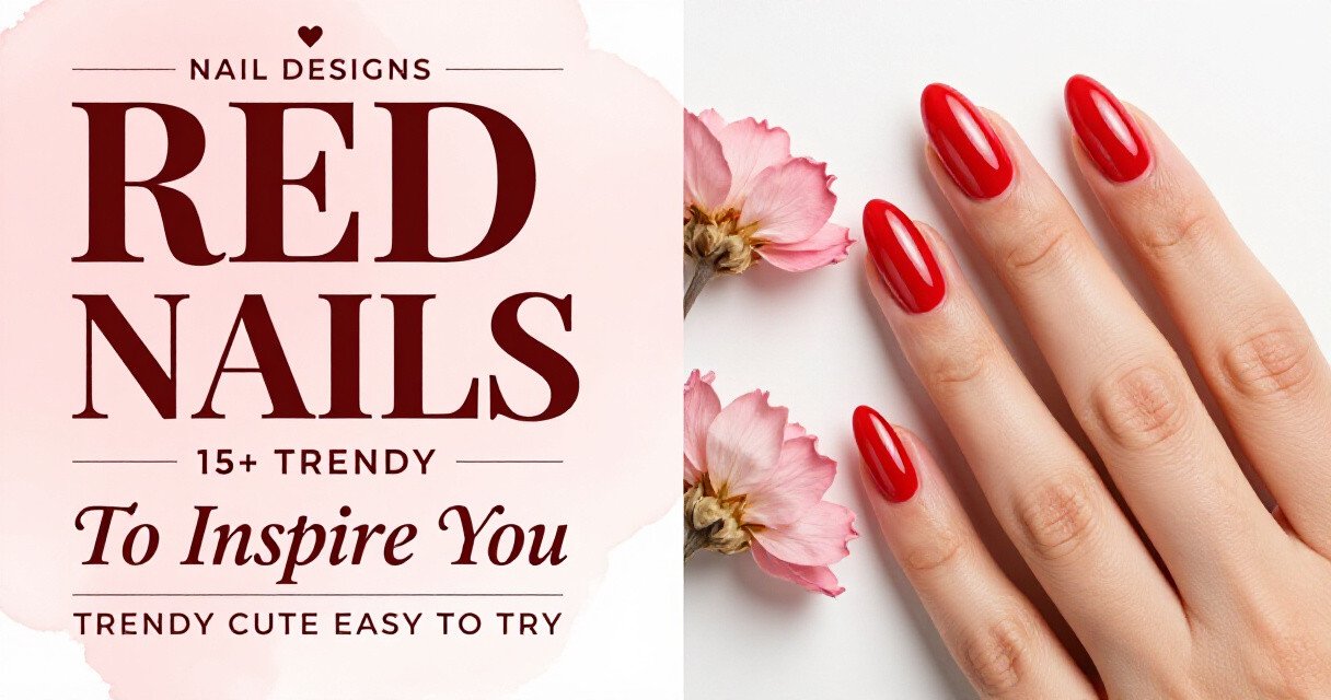 Red Nails Halloween ideas
