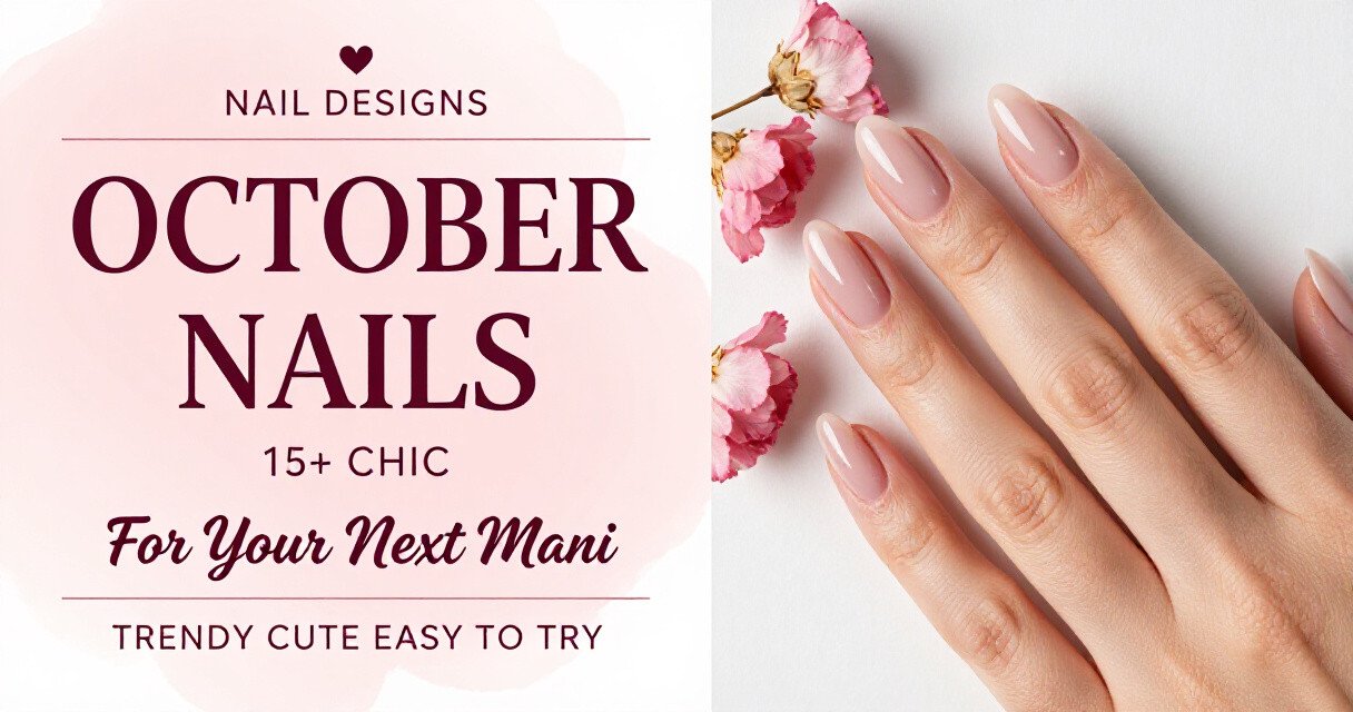 Simple October Nail Designs ideas