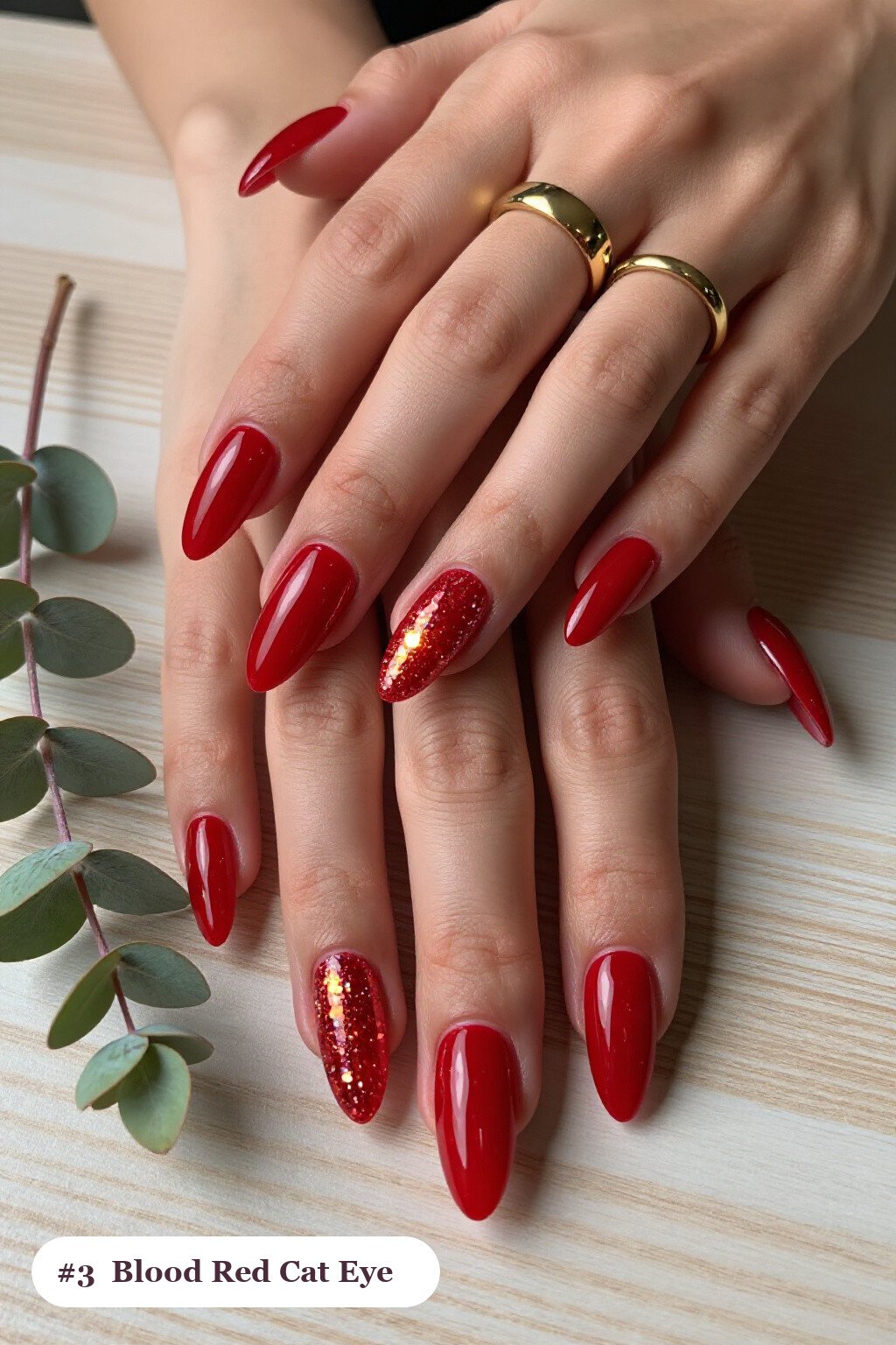 Long Ballerina Blood Red Nails with Central Shimmer Band: Trendy Halloween Nails Glam - trendy halloween nails Long Ballerina Blood Red Nails with Central Shimmer Band: Trendy Halloween Nails Glam - trendy halloween nails