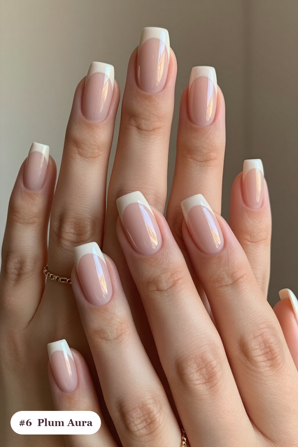 Glowing Airbrushed Plum Squares: Best Shades for Every Season - winter holiday nails