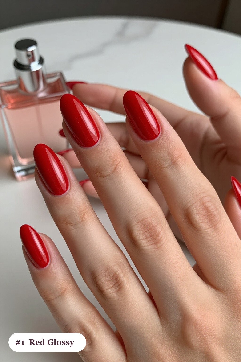 Mirror‑Glossy Long Ballerina Winter Red Nails That Shine All Season - winter red nails